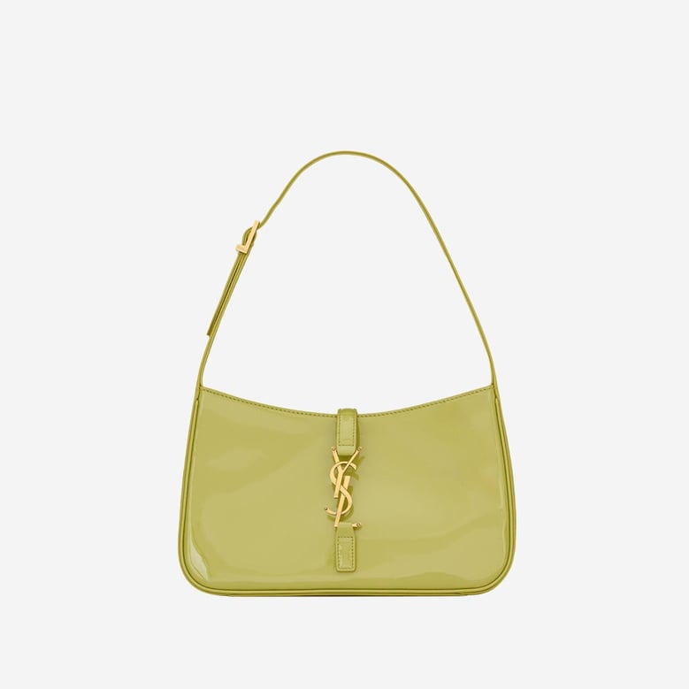 leather handbag le 5 à 7 light green by Selfnex