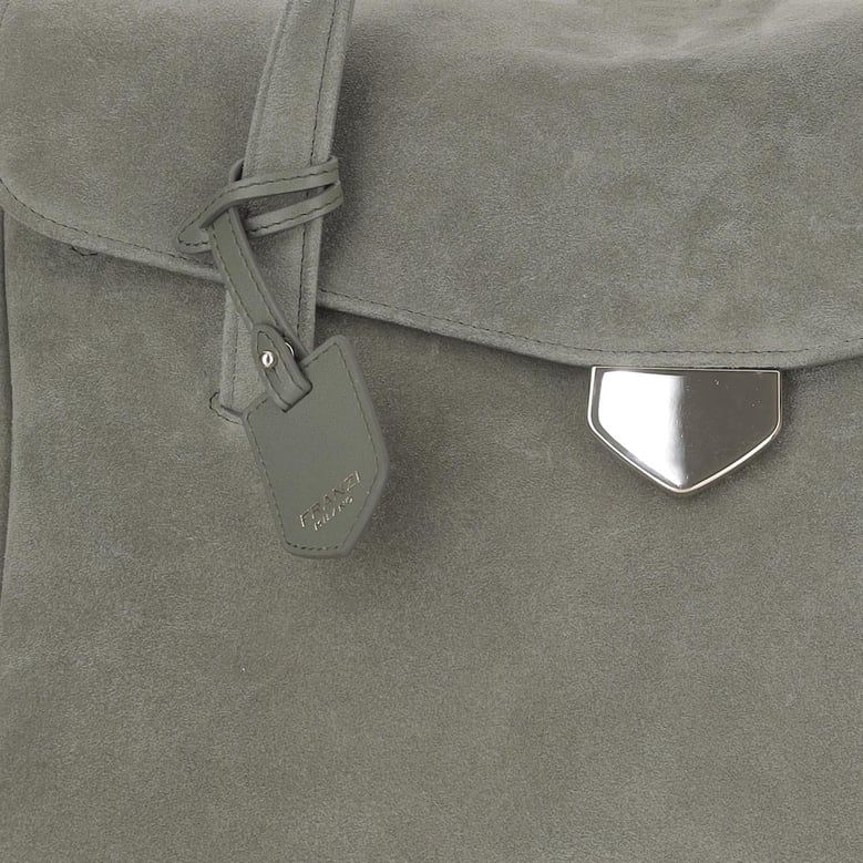virginia suede leather bag by Selfnex