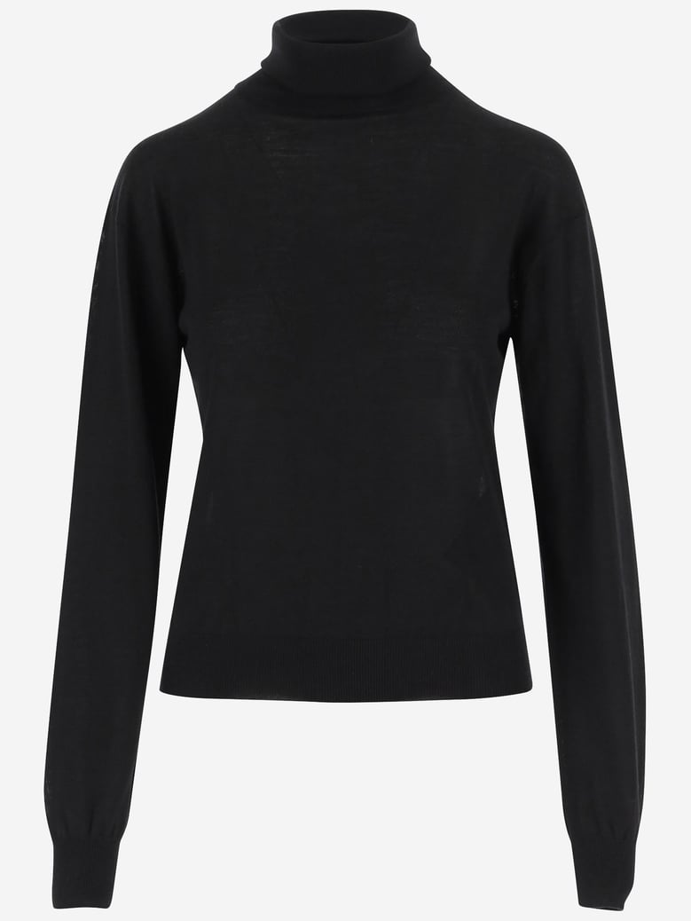 wool and cashmere blend pullover by Selfnex