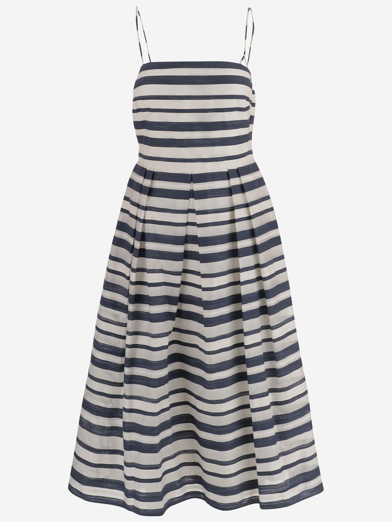 dress striped cotton blend by Selfnex