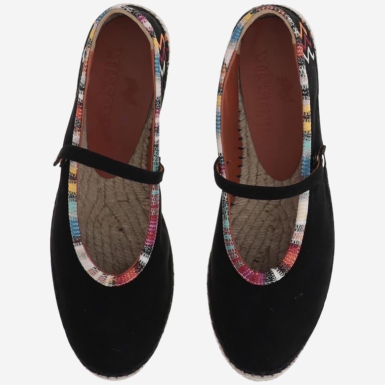 espadrilles zigzag viscose blend by Selfnex