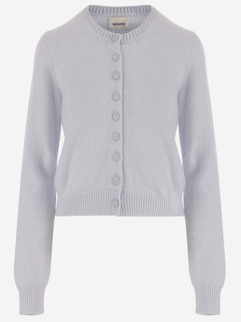 cashmere cardigan light blue by Selfnex