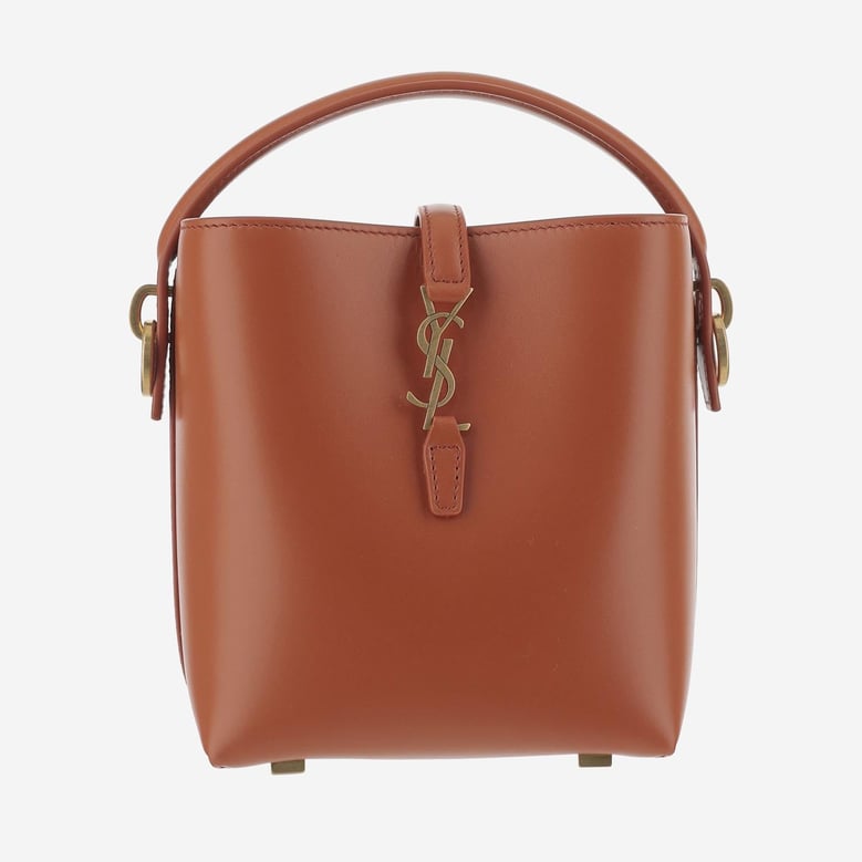 le 37 mini glossy leather bag by Selfnex