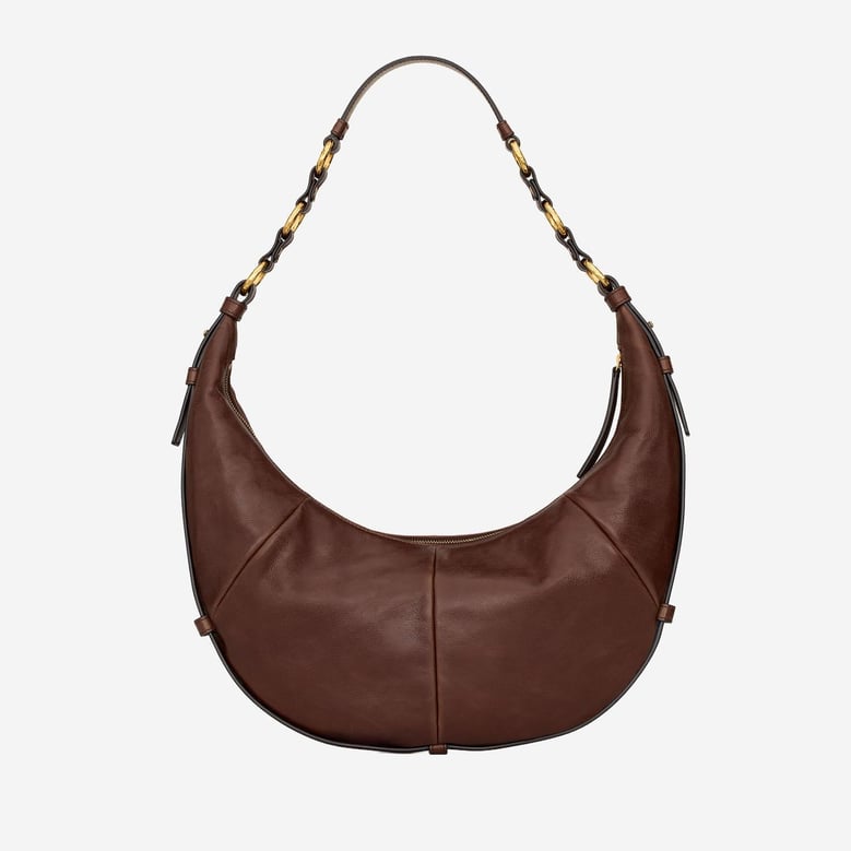 hobo bag lambskin brown by Selfnex