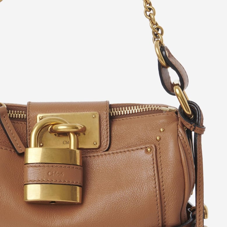 small paddington leather bag by Selfnex