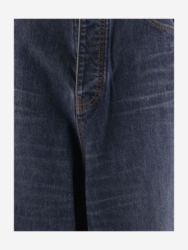 jeans wide-leg denim by Selfnex