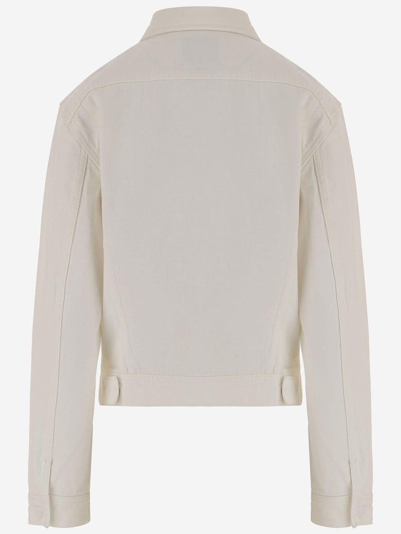 cotton jacket ivory by Selfnex