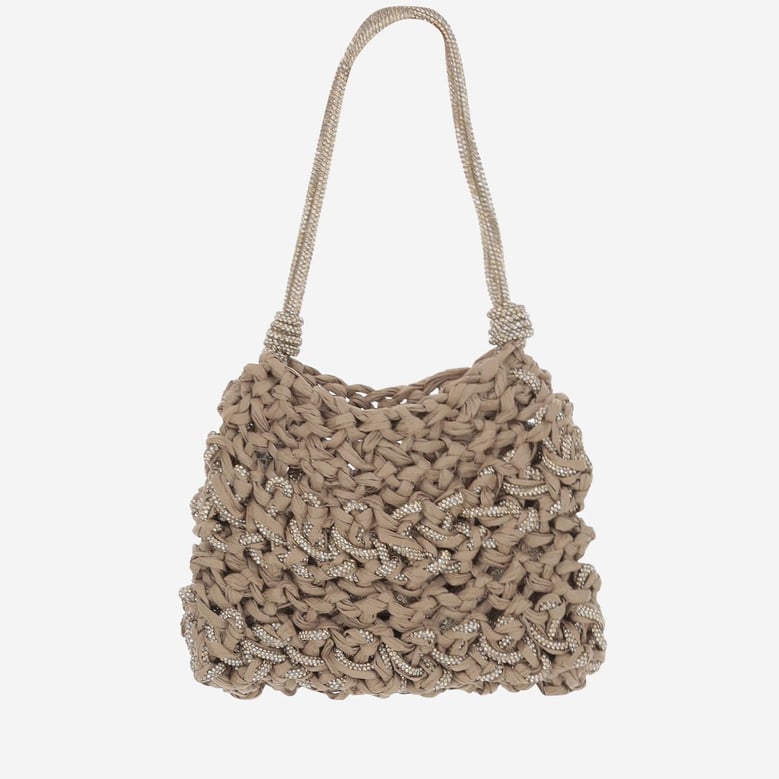 victory raffia bag by Selfnex