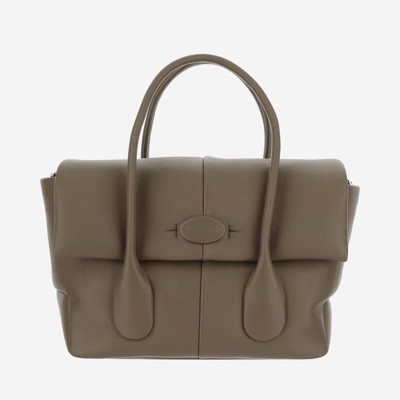 reverse leather hand bag by Selfnex