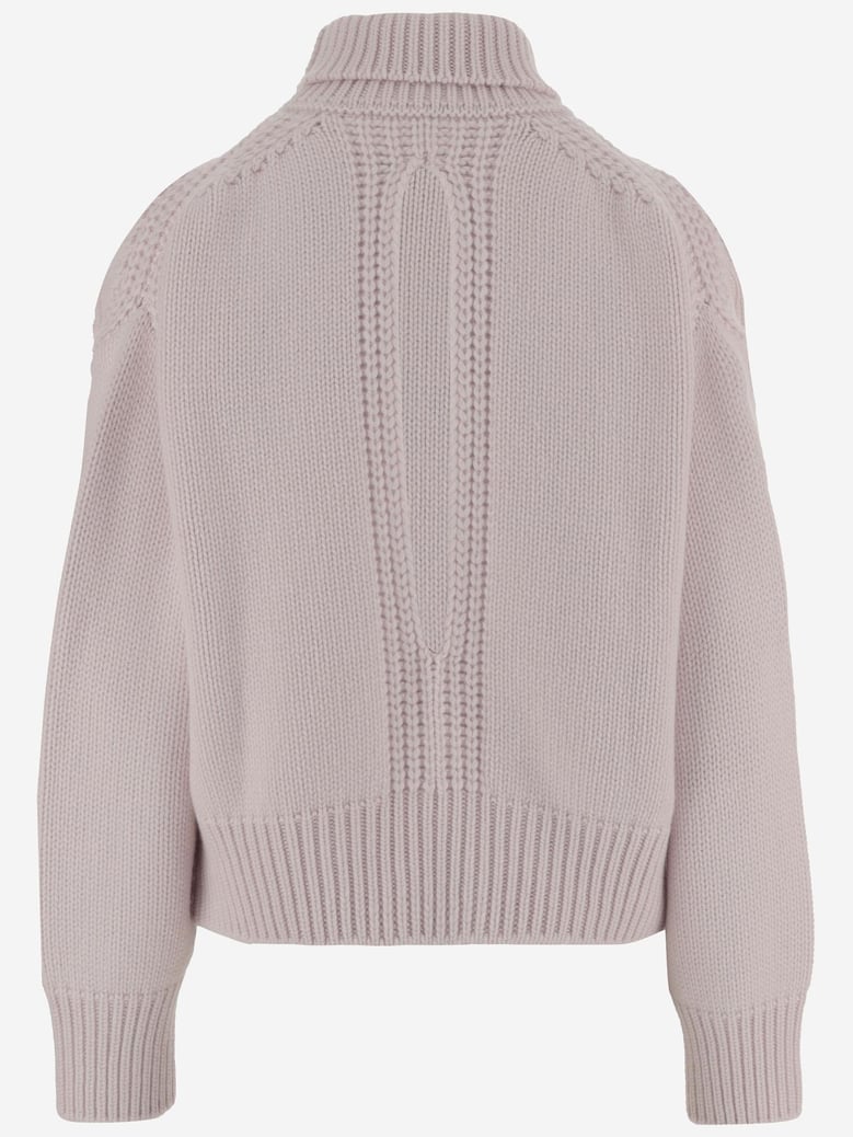 cashmere turtle neck sweater by Selfnex