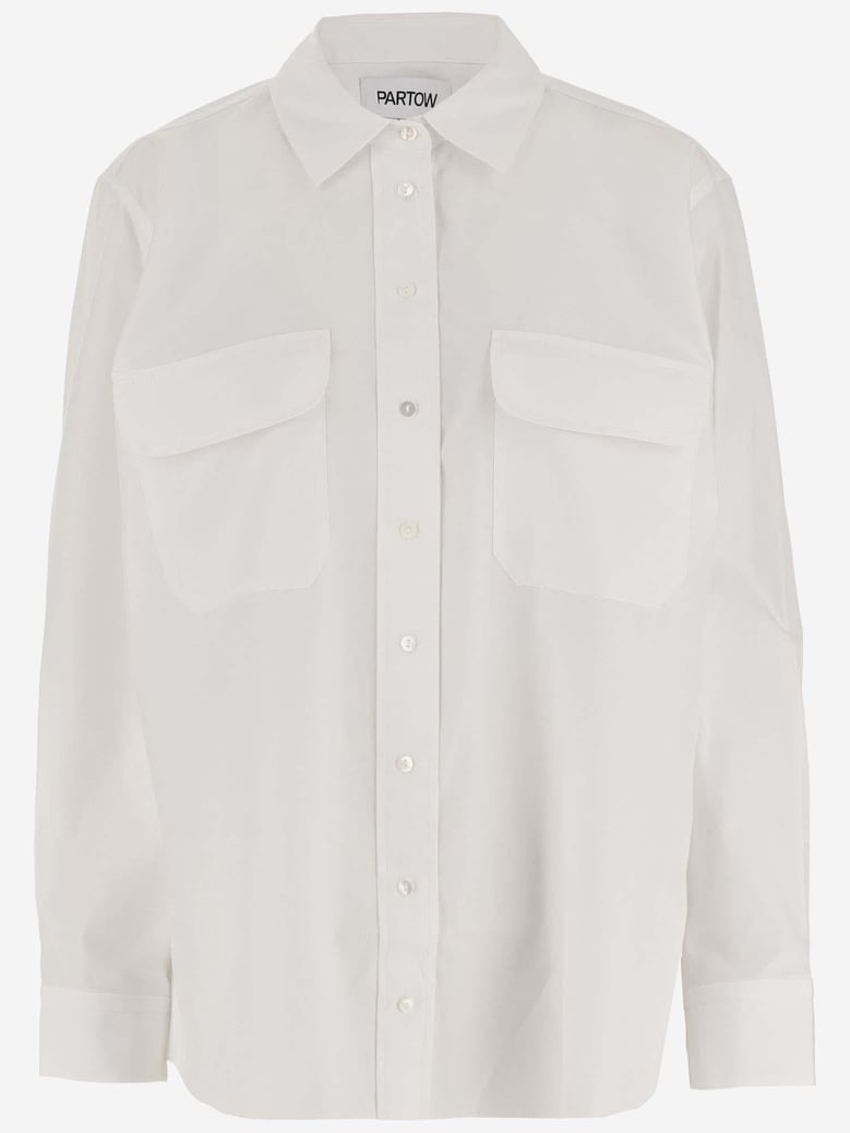 shirt cotton white by Selfnex