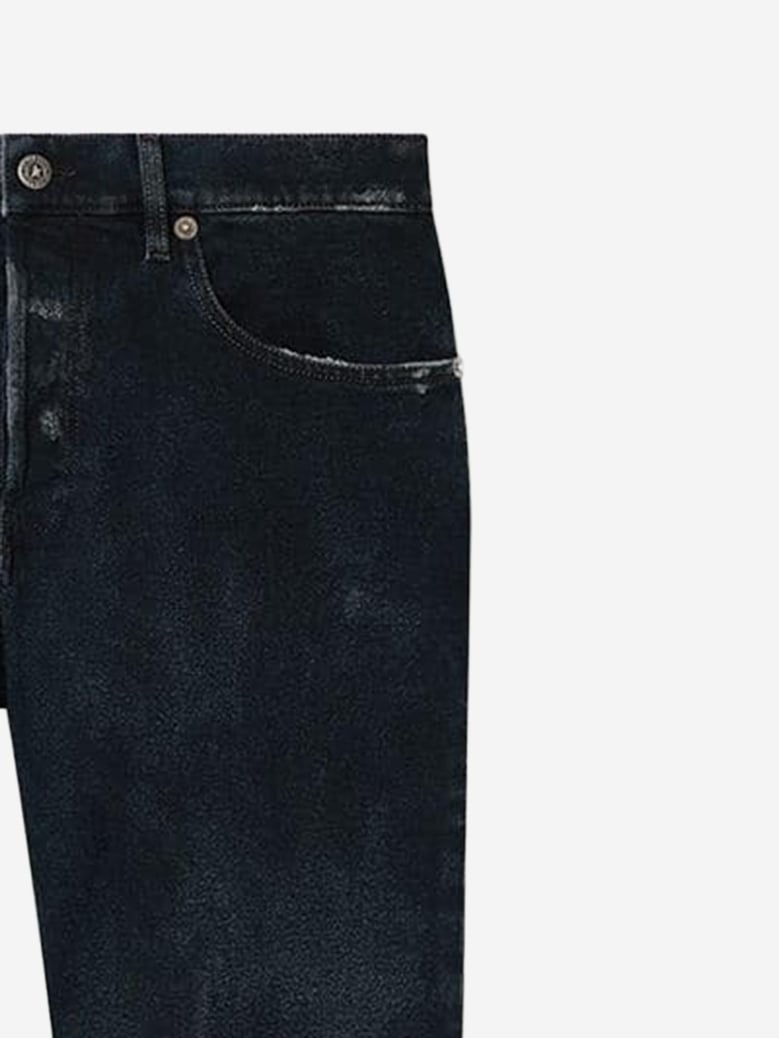 slim fit stretch cotton jeans by Selfnex