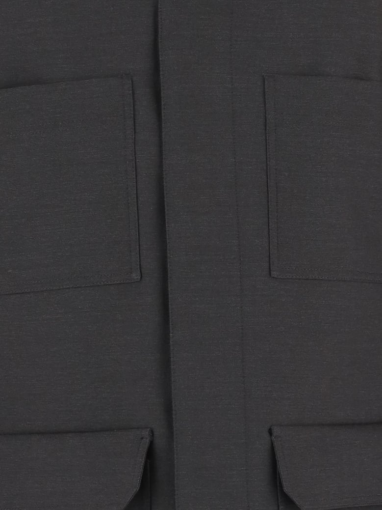 wool jacket with four pockets by Selfnex