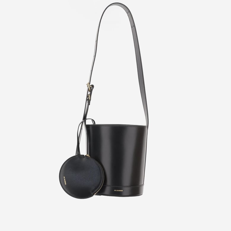leather bucket bag by Selfnex