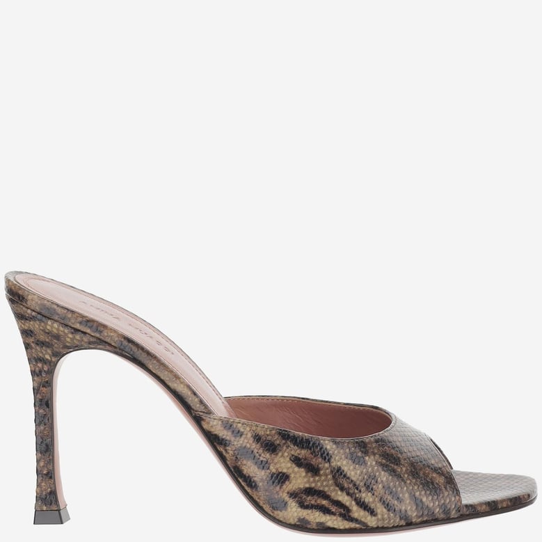 leather mules by Selfnex