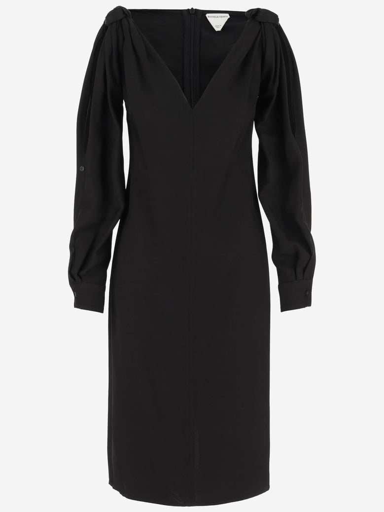 viscose midi dress by Selfnex