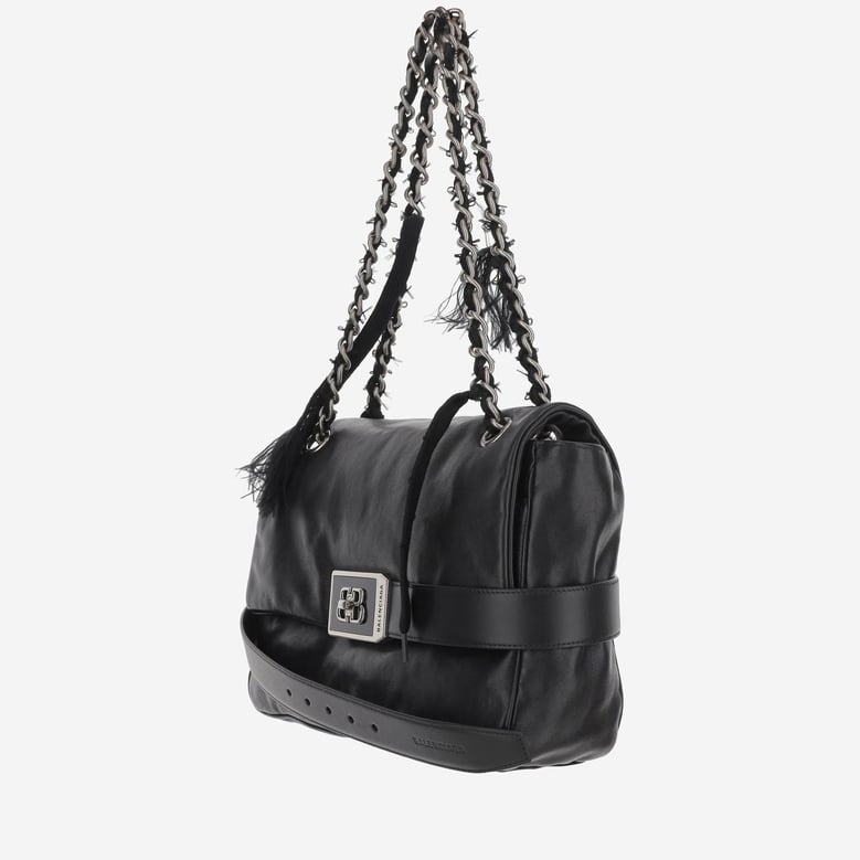 modu leather shoulder bag by Selfnex