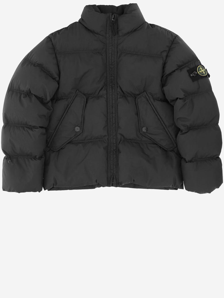 nylon padded down jacket by Selfnex