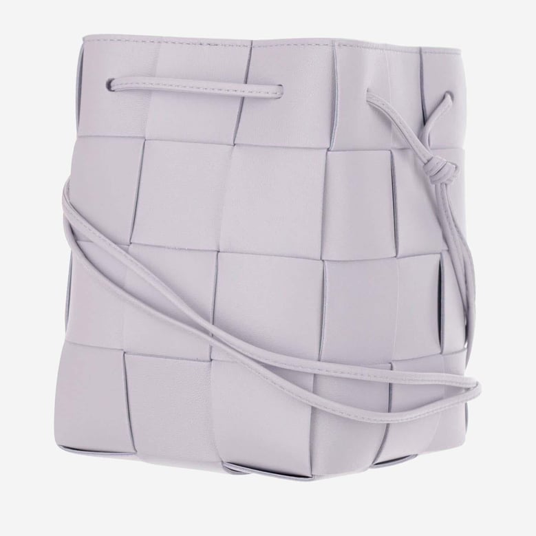 small cassette bucket shoulder bag by Selfnex