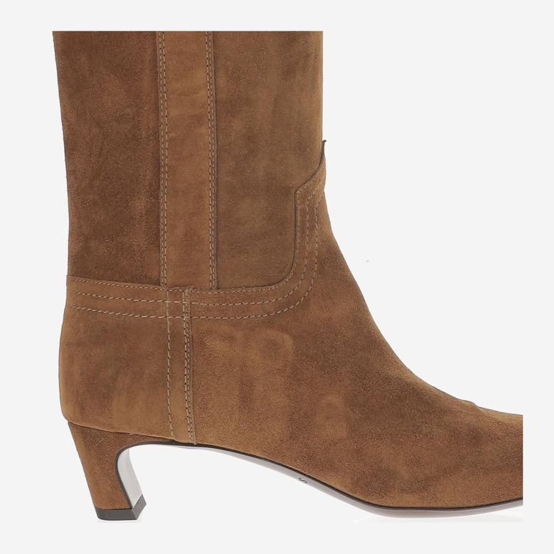 boots suede leather brown by Selfnex