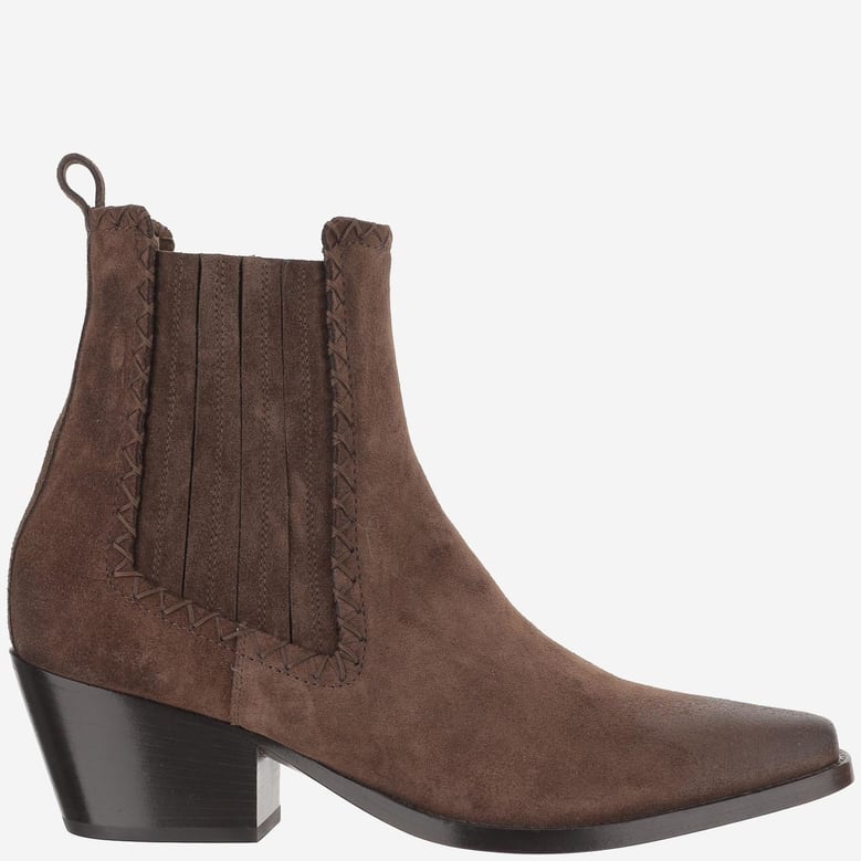 ankle boots mustang suede by Selfnex