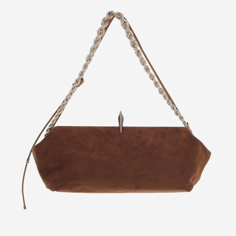 sophia suede leather bag by Selfnex