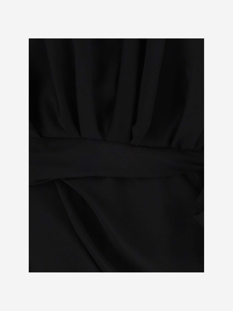 dress draped silk by Selfnex