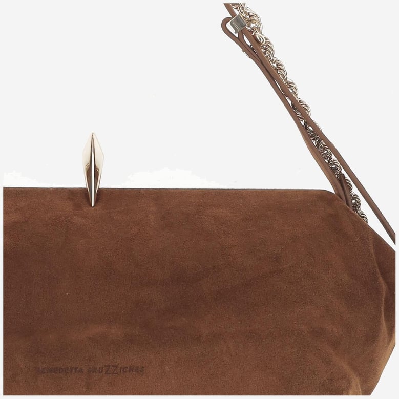 sophia suede leather bag by Selfnex