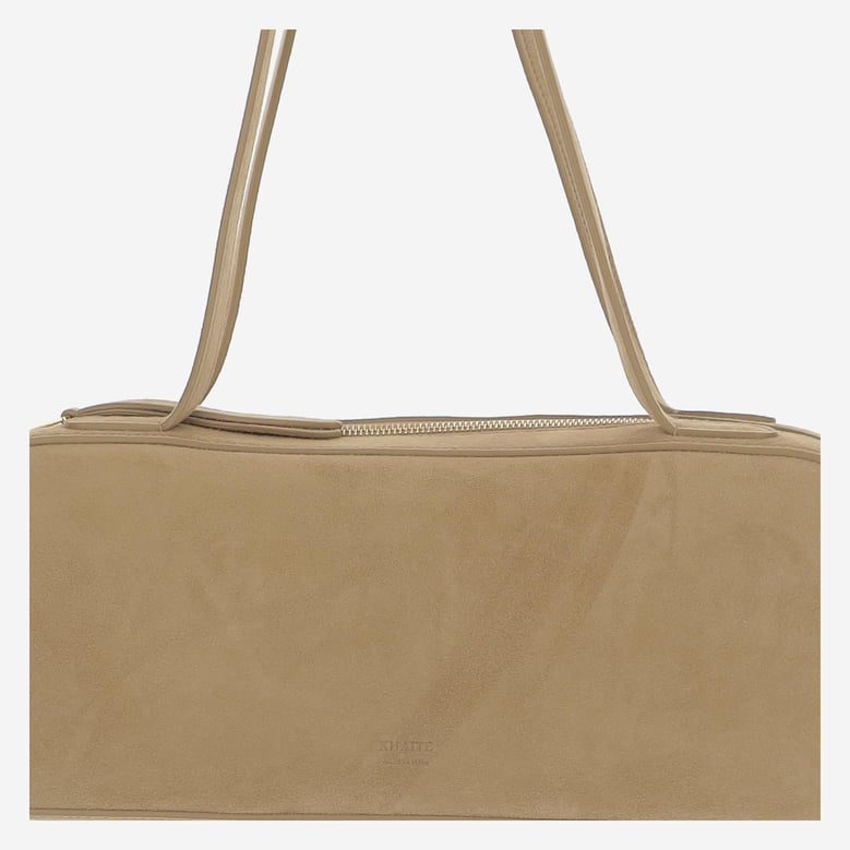 simona shoulder bag in beige by Selfnex
