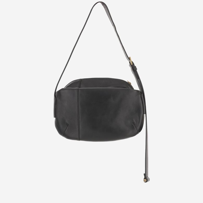 leather shoulder bag black by Selfnex