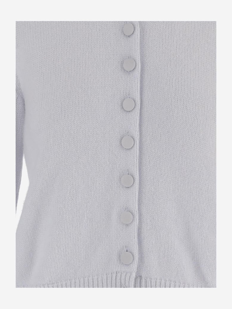 cashmere cardigan light blue by Selfnex