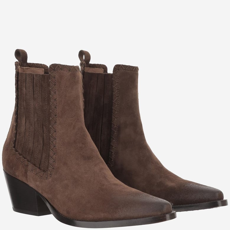ankle boots mustang suede by Selfnex