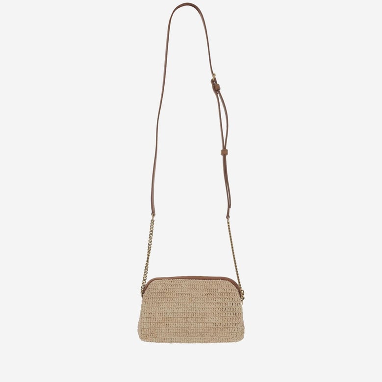 gaby raffia clutch bag by Selfnex