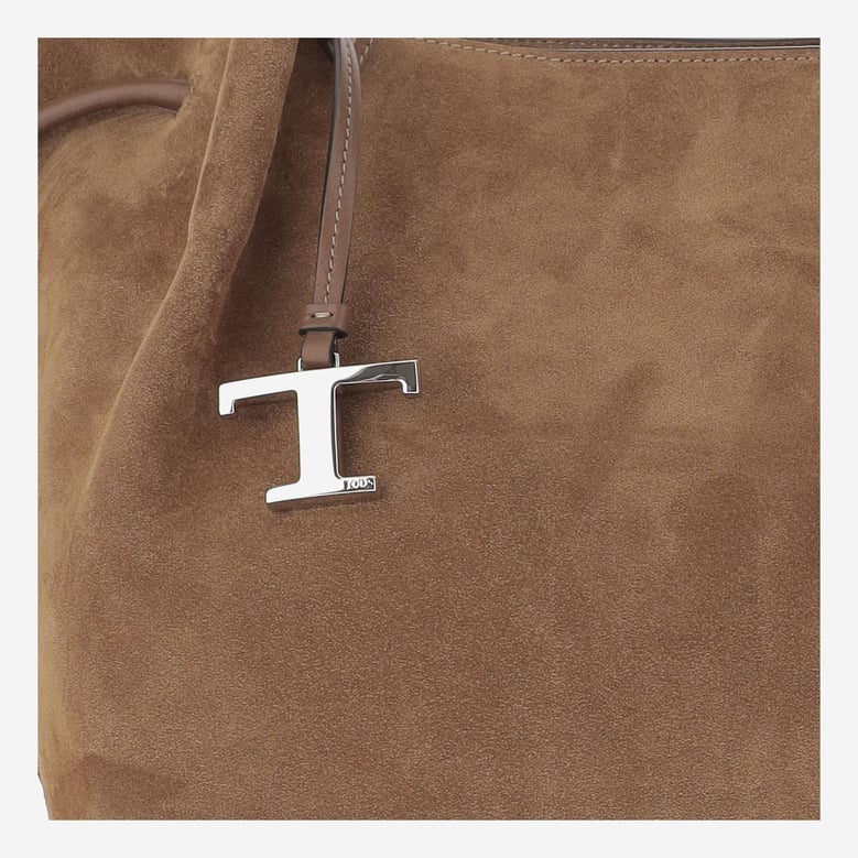 suede shoulder bag by Selfnex