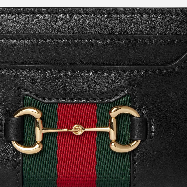horsebit web card holder by Selfnex