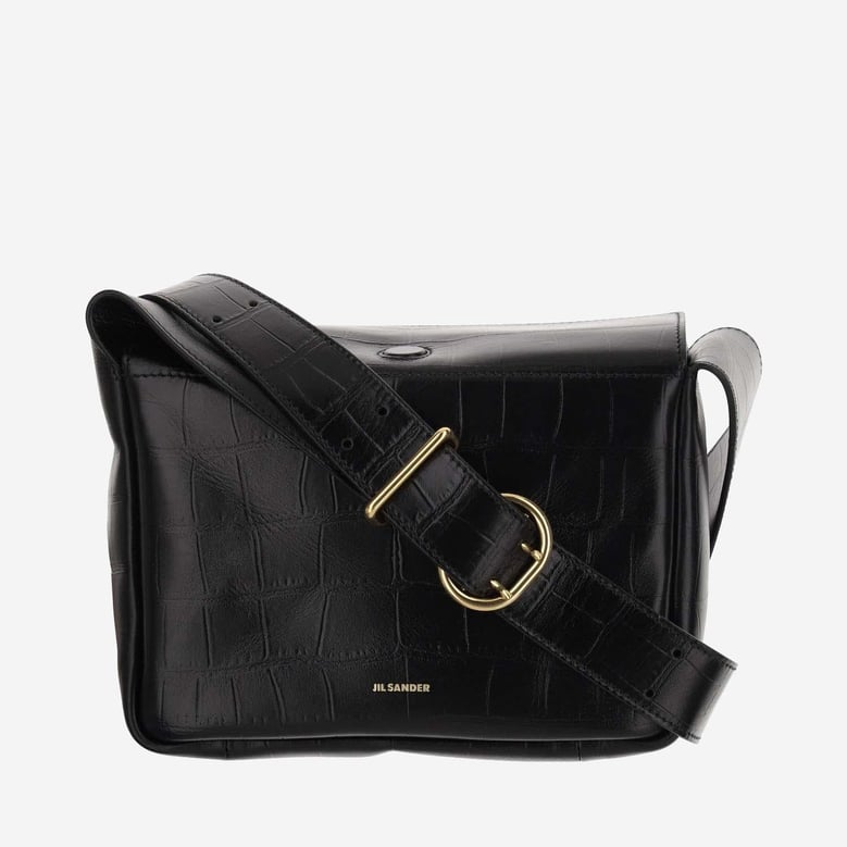 flap mini shoulder bag by Selfnex