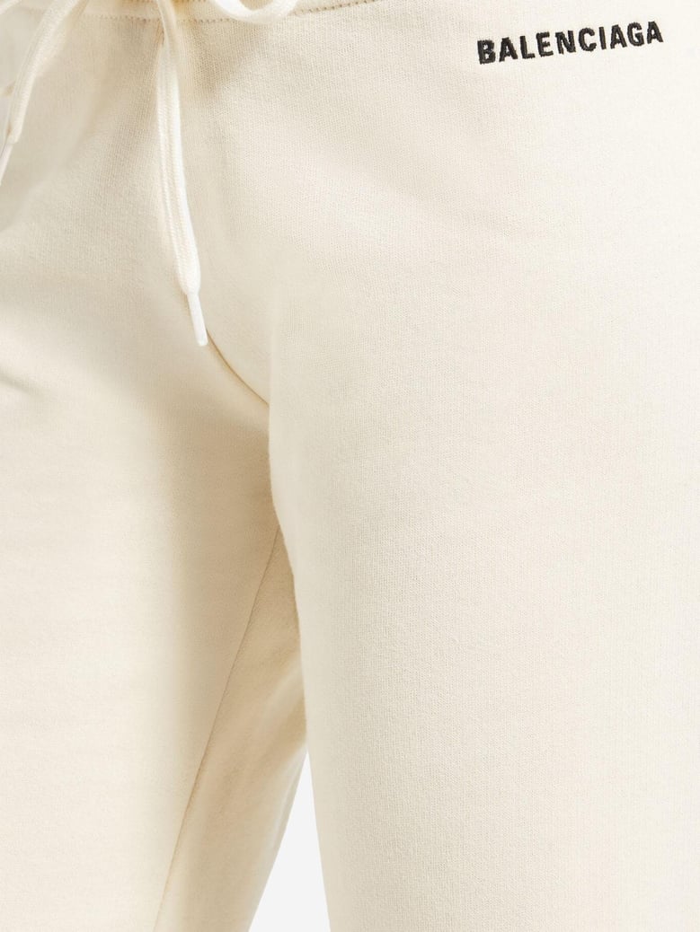 cotton jogging pants ivory by Selfnex