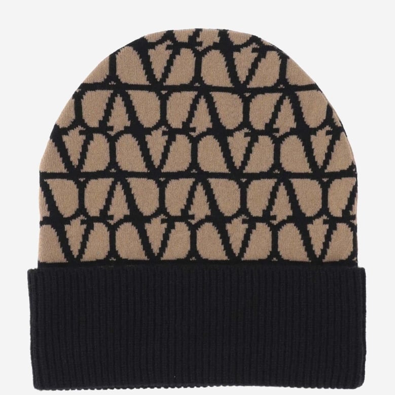 cashmere knitted beanie toile iconographe by Selfnex