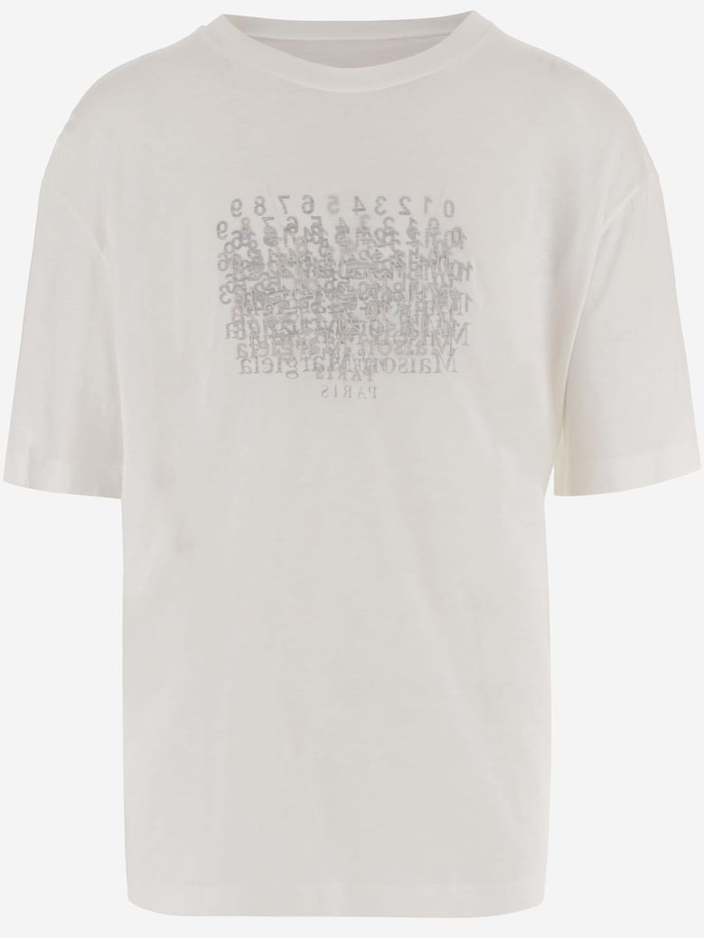 cotton t-shirt with logo by Selfnex