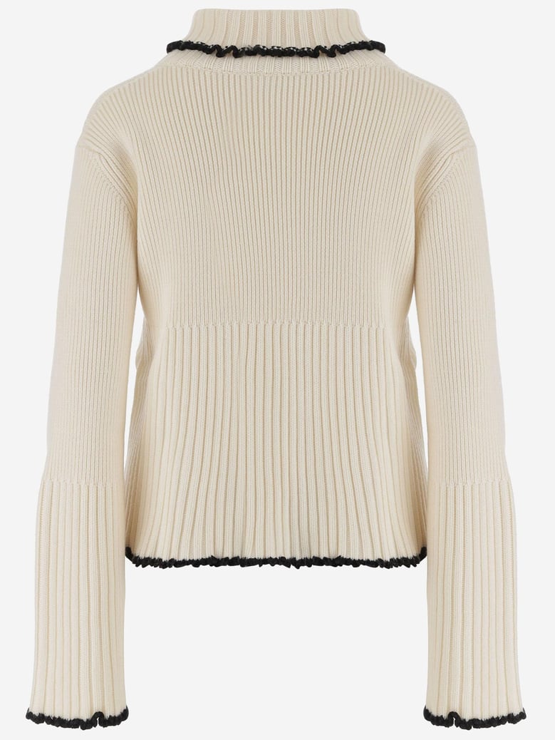 wool blend sweater by Selfnex