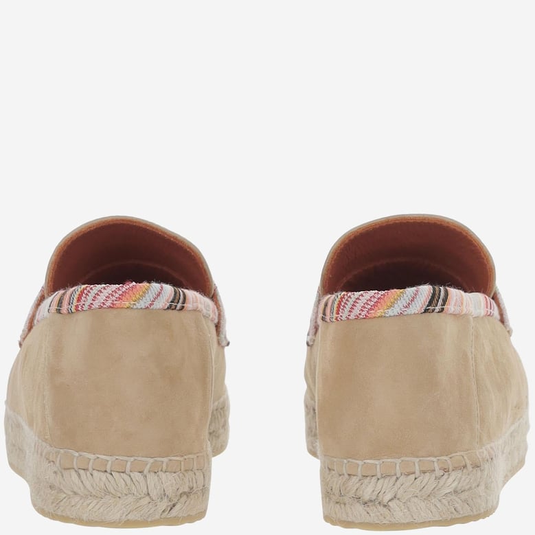 espadrilles viscose blend beige by Selfnex