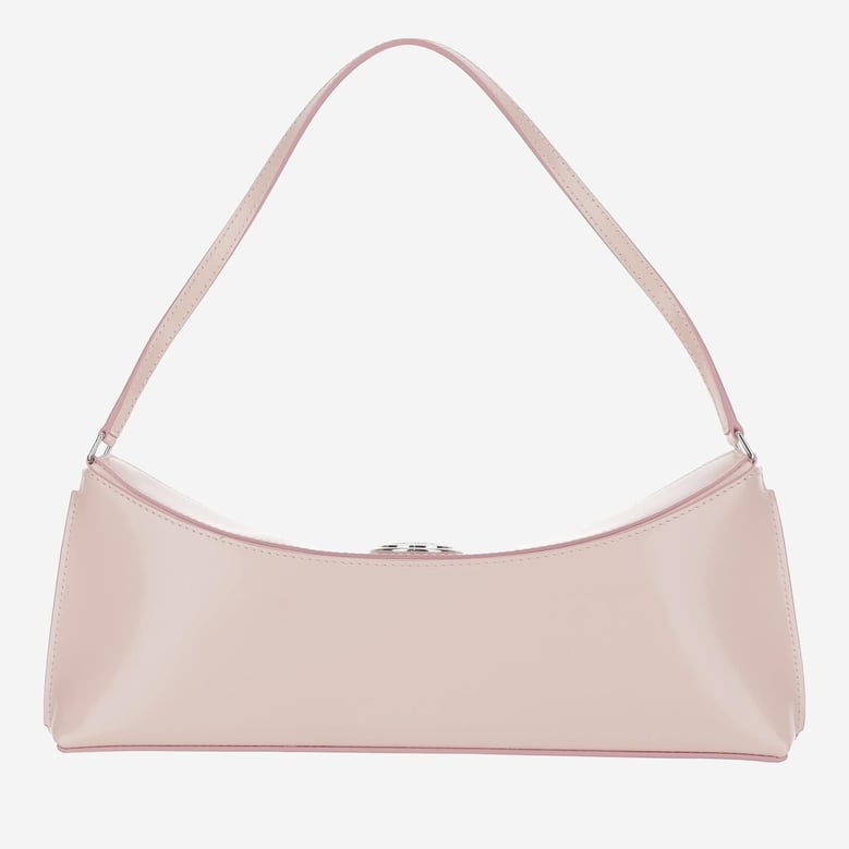 ovalo leather clutch bag by Selfnex