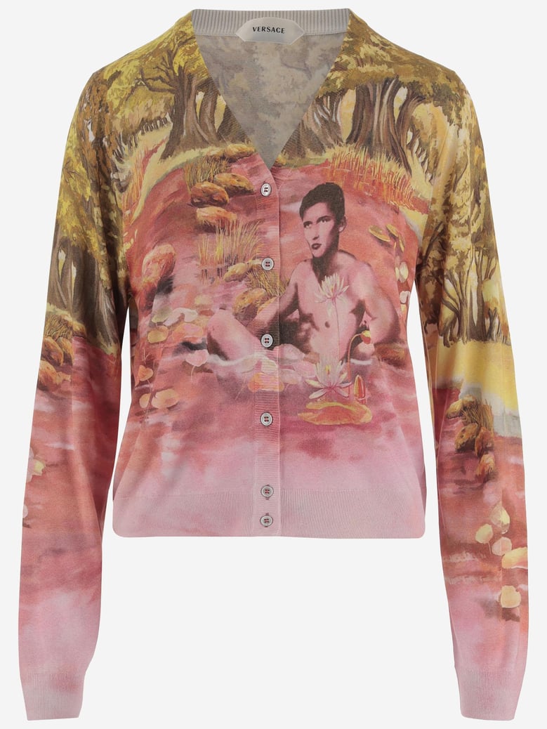 cardigan silk multicolour by Selfnex