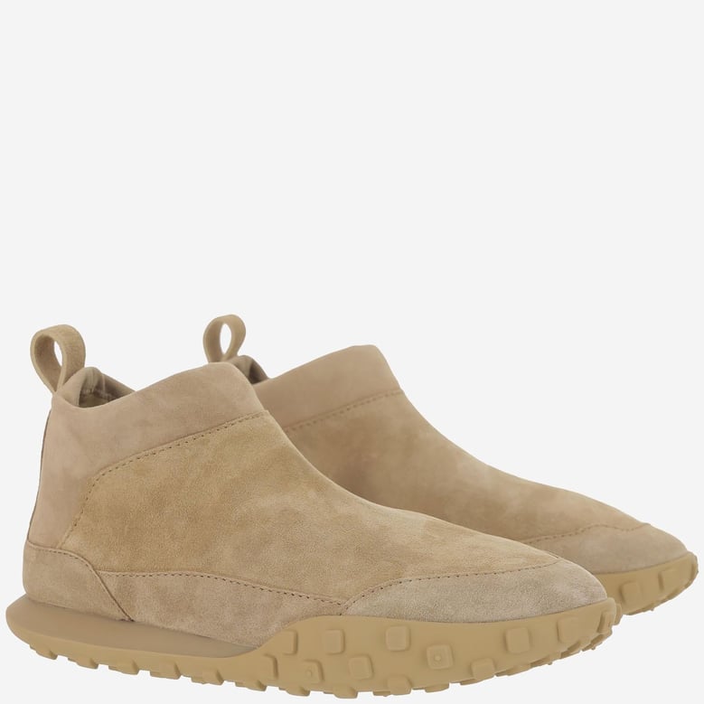 suede leather sneakers by Selfnex