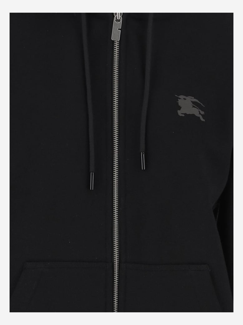 cotton sweatshirt black by Selfnex