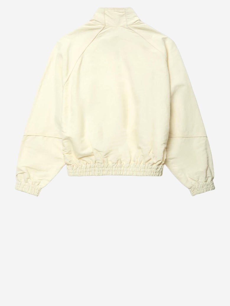 jacket with front embroidery, cream by Selfnex