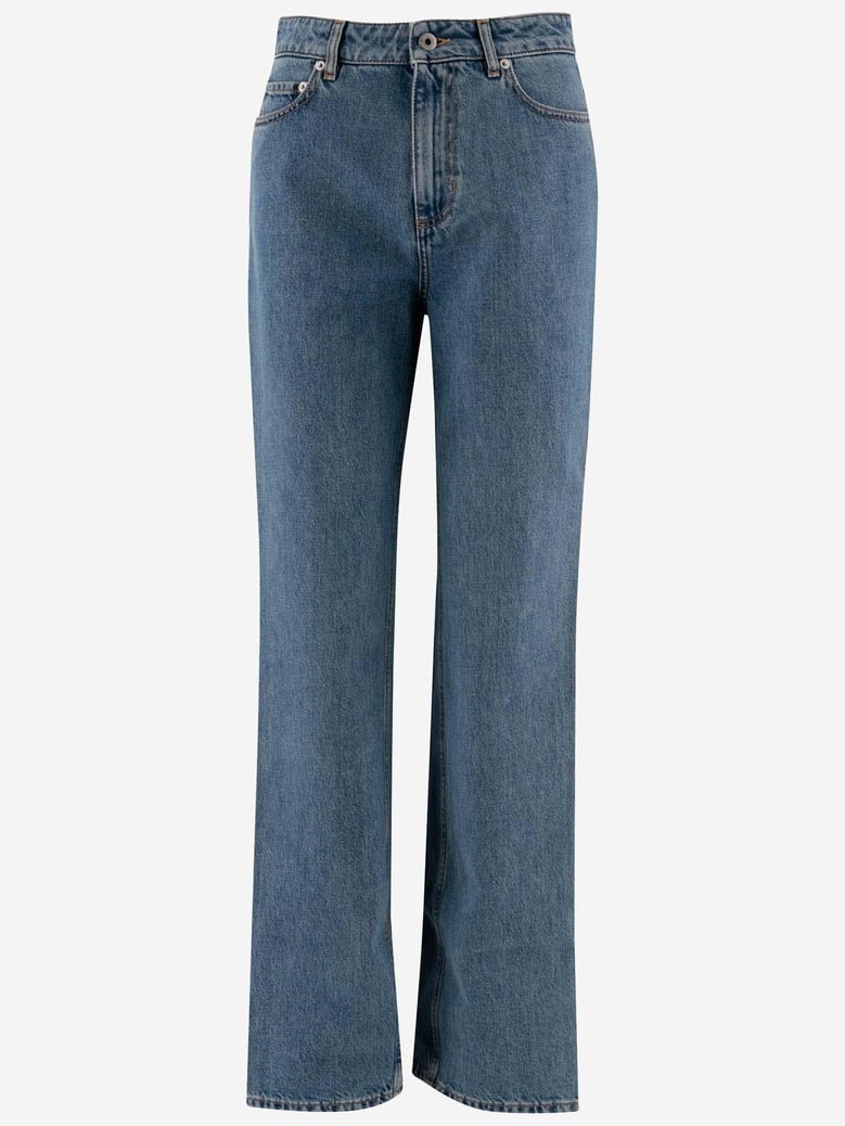 jeans straight leg denim by Selfnex