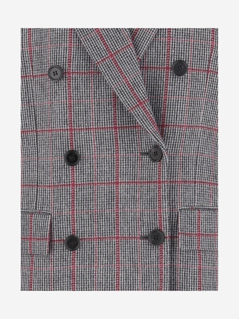 double-breasted wool jacket by Selfnex
