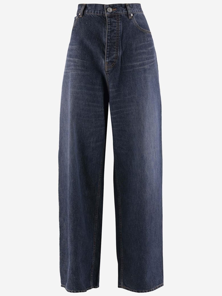 jeans wide-leg denim by Selfnex