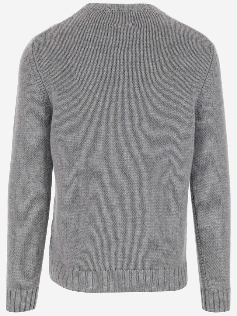 cashmere crew-neck sweater by Selfnex